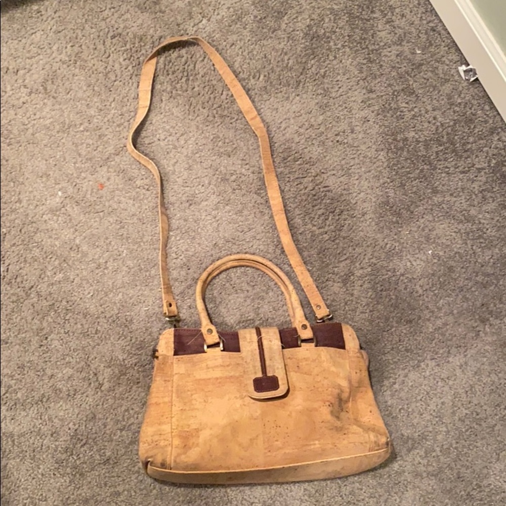 Cork crossbody bag